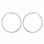 Classic  Hoop Earring with Click-Top Closure